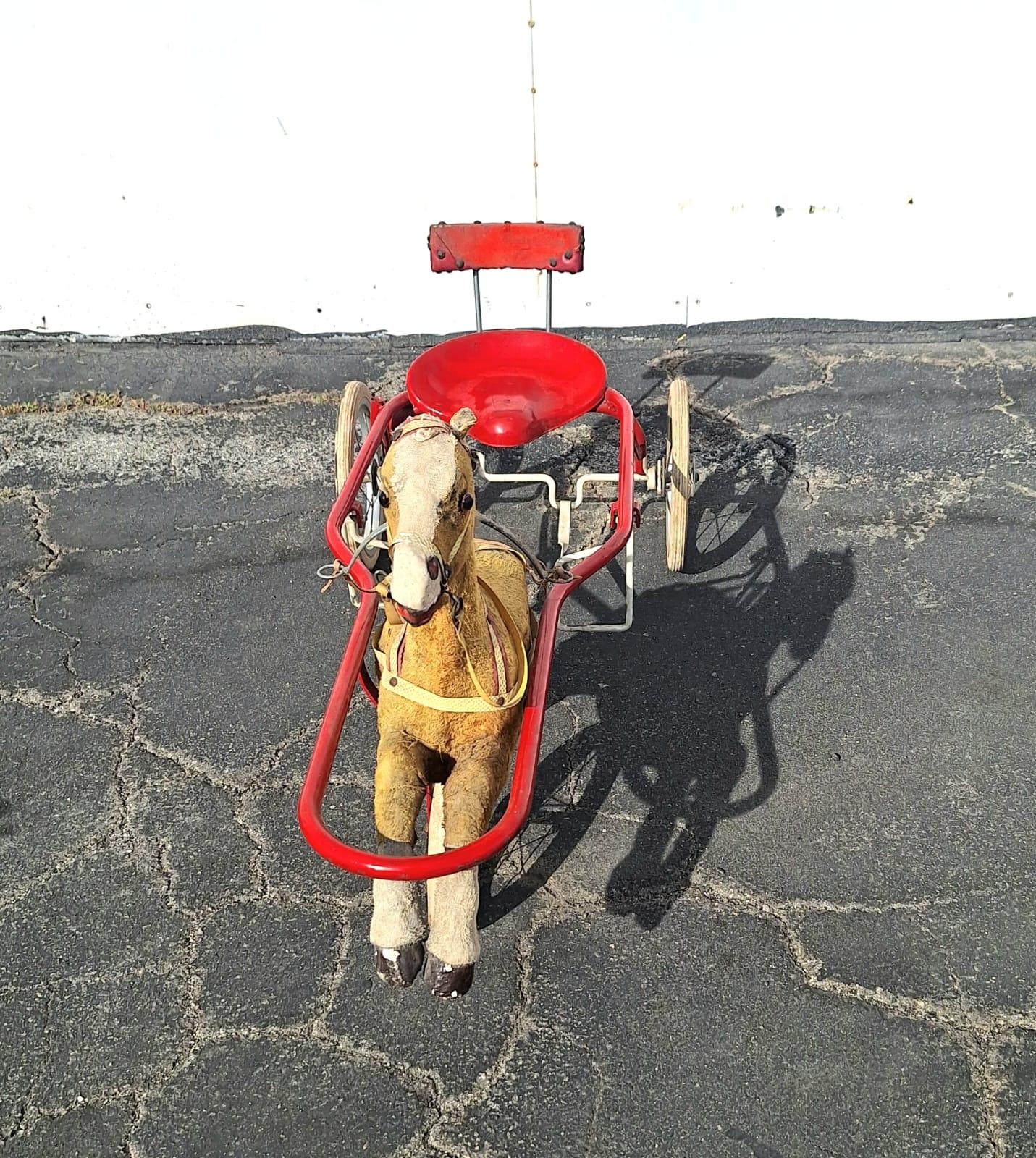 Métal Chariot à cheval Il Cavallino en vente