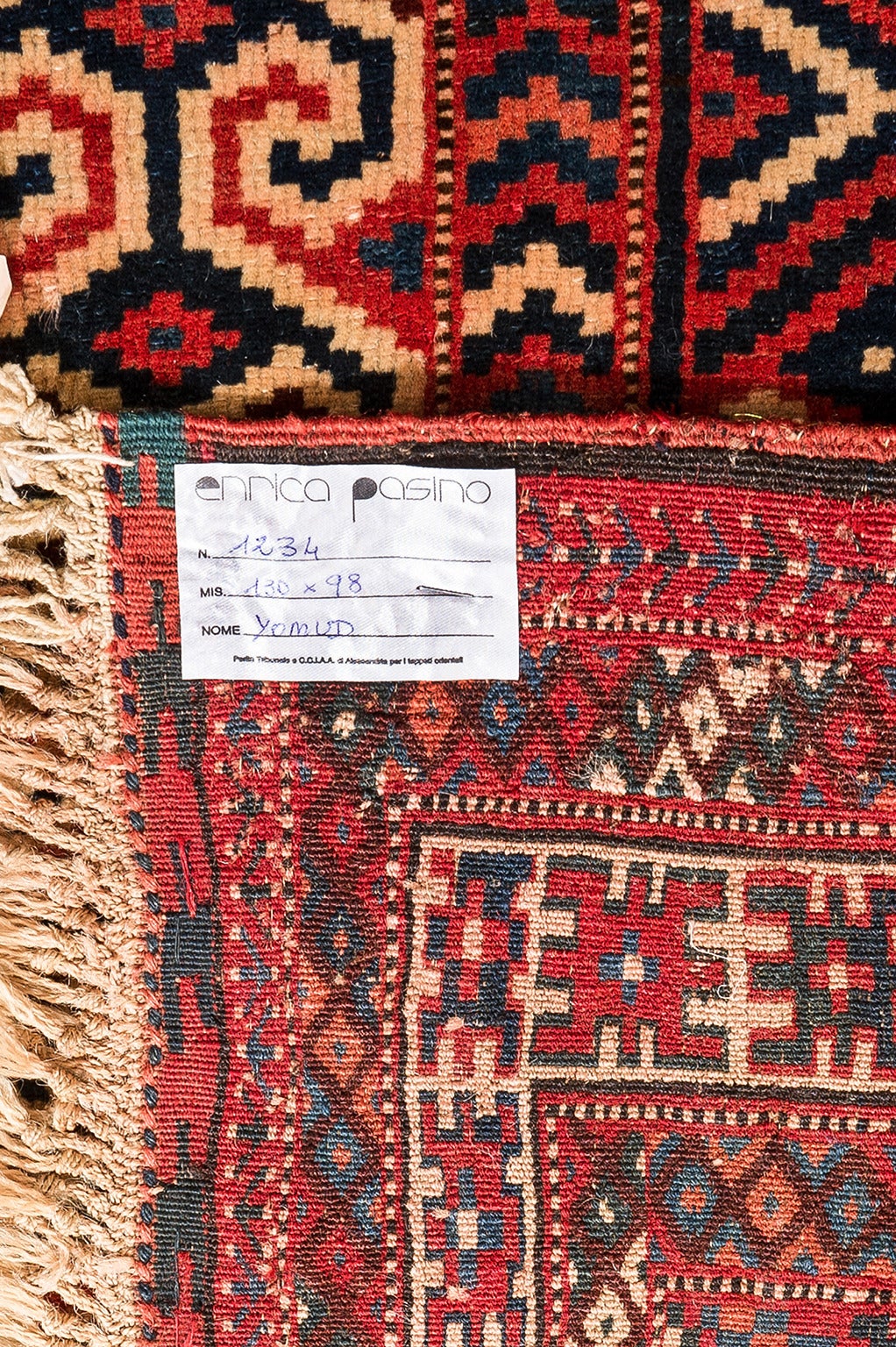 Hand-Woven Horse Cloth Antique Bokara Turkoman Yomuth, Also Wall Hanging For Sale