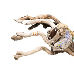 Escultura de madera de caballo de Tina Milsavljevich