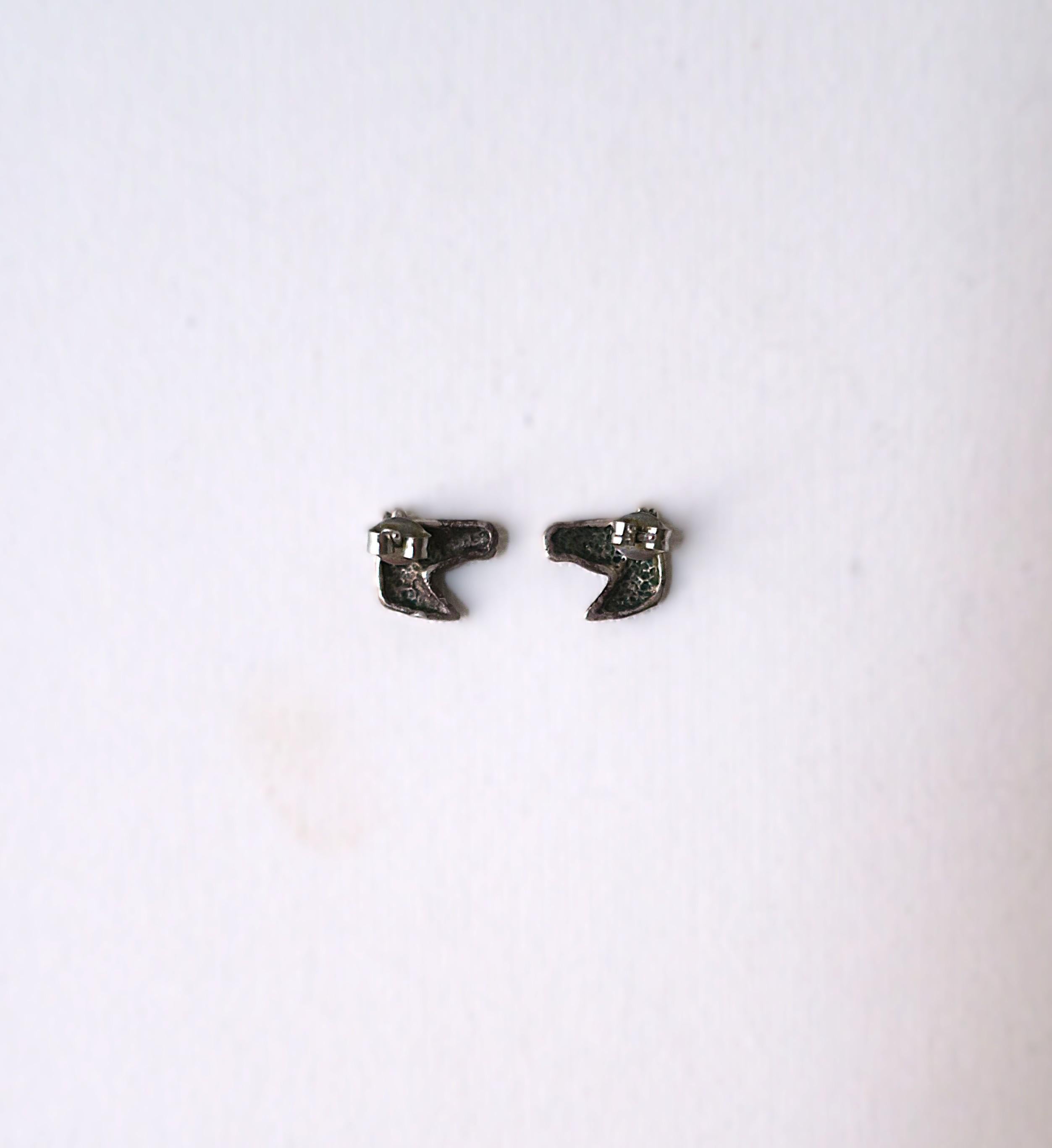 Horse Equestrian Stud Earrings For Sale 4