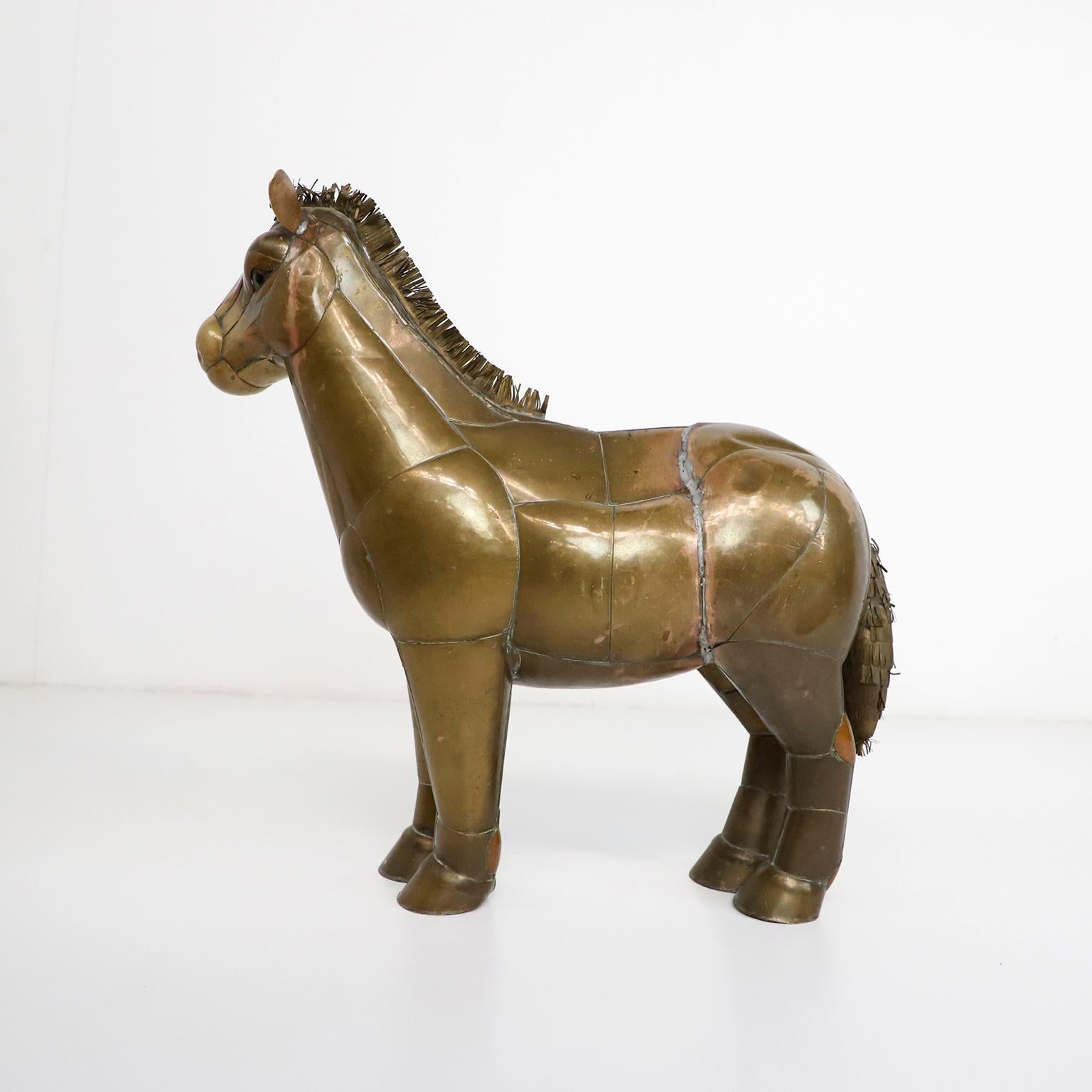 Mid-20th Century Horse Figure attributed to Sergio Bustamante For Sale
