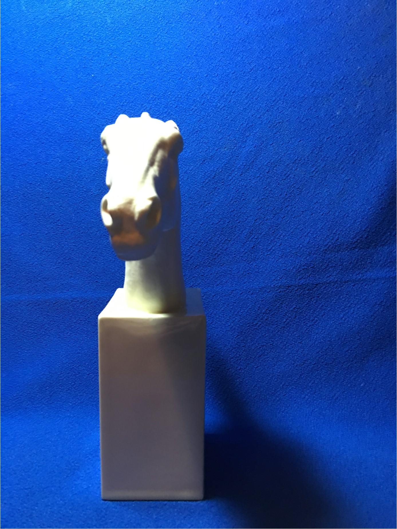 Horse Head Hannibal Rosenthal Statue by Albert Hussman For Sale 2