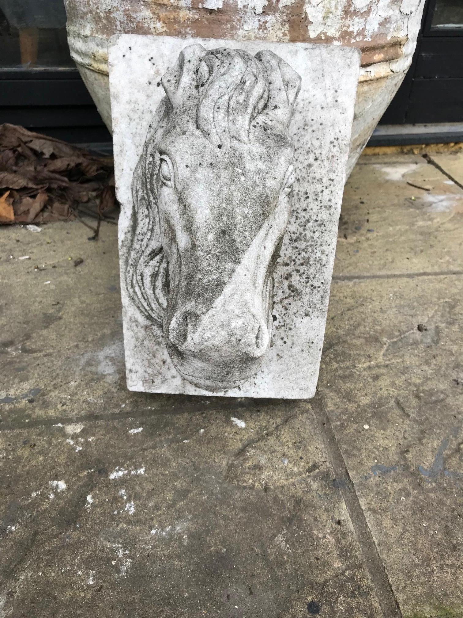 Horse Head Marble Keystone For Sale 1