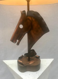 Horse Head Table Lamp, Yasha Heifetz