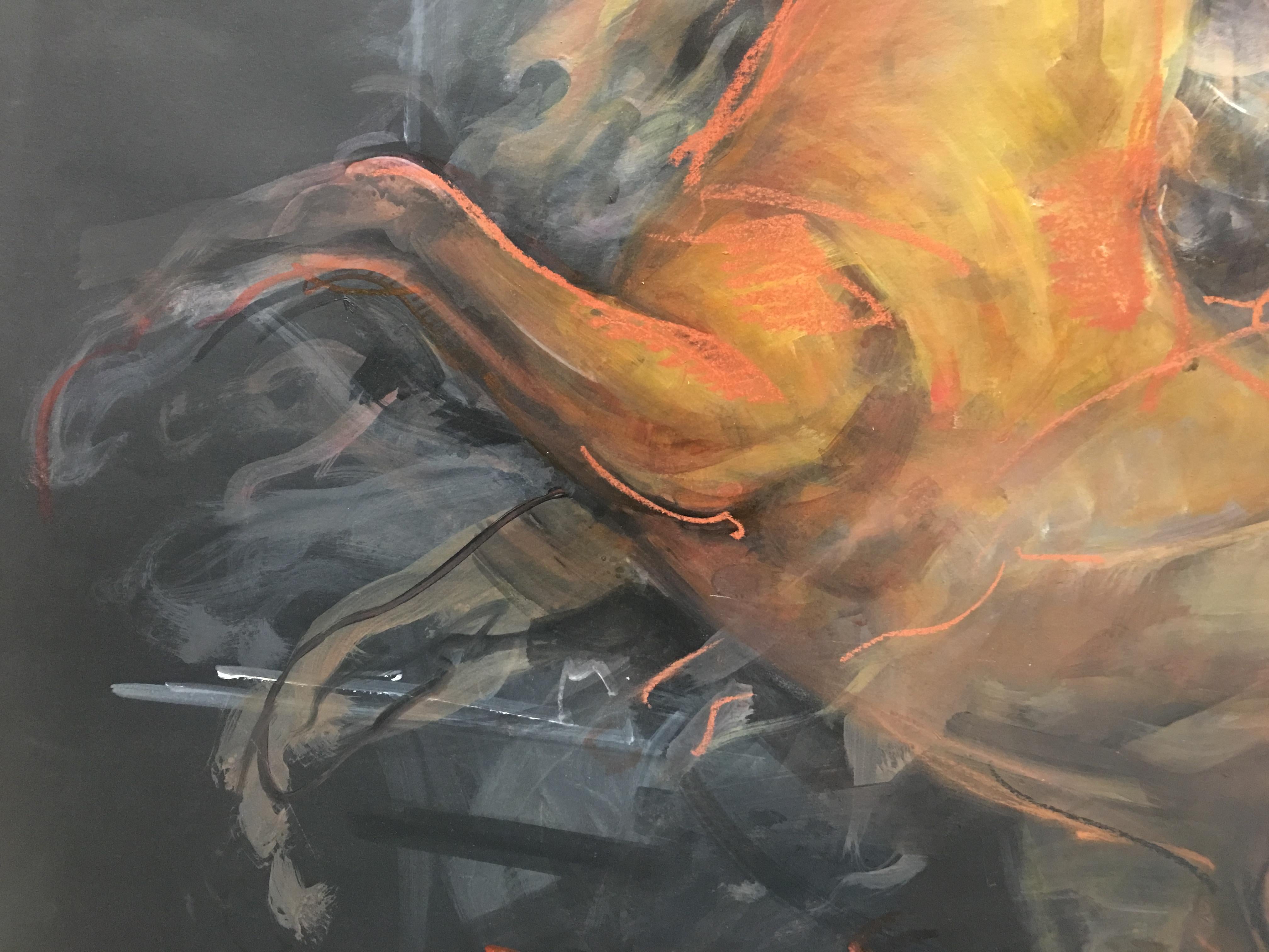 fat horse painting