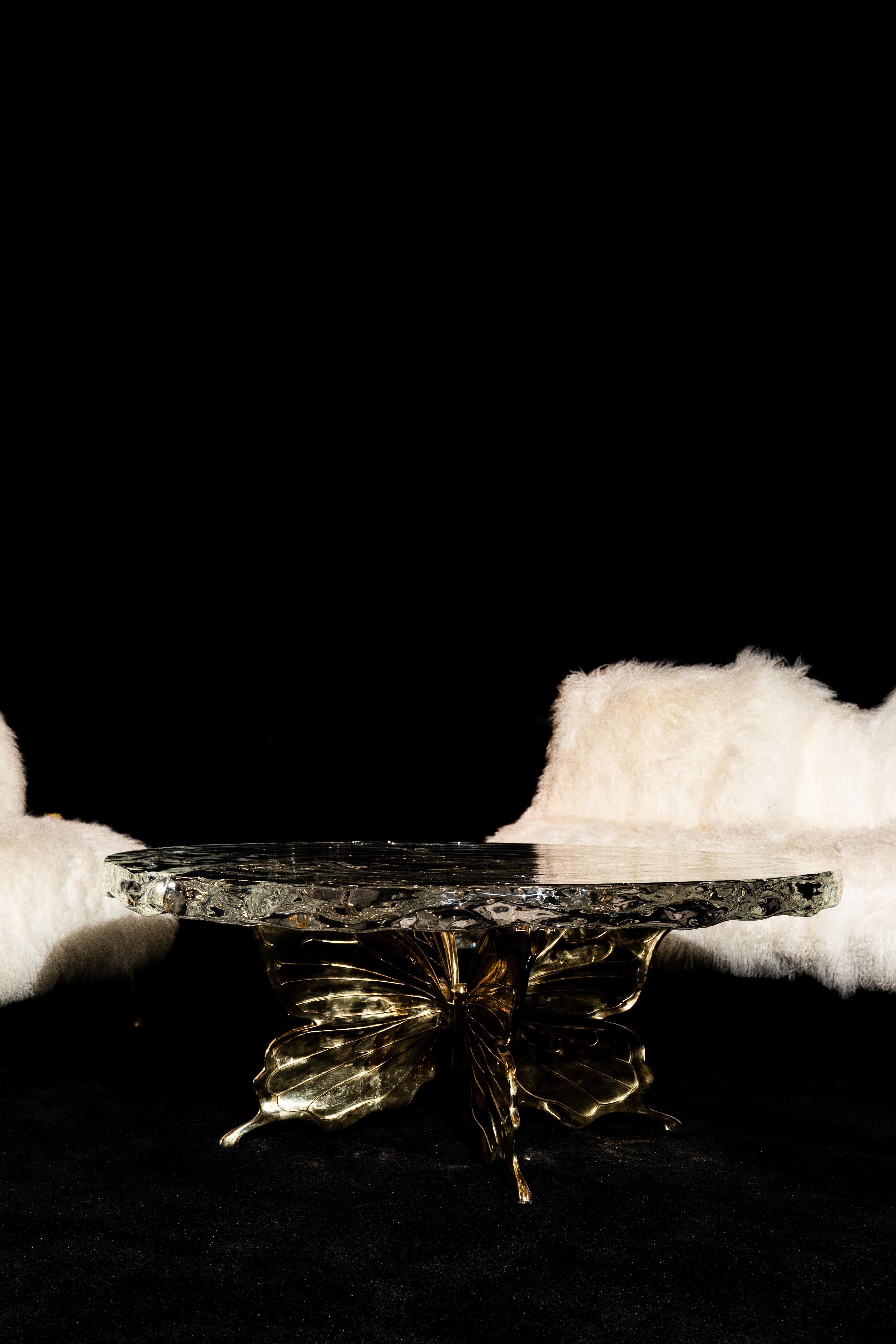 Hand-Crafted Papilio Coffee Table by GORDON GU For Sale