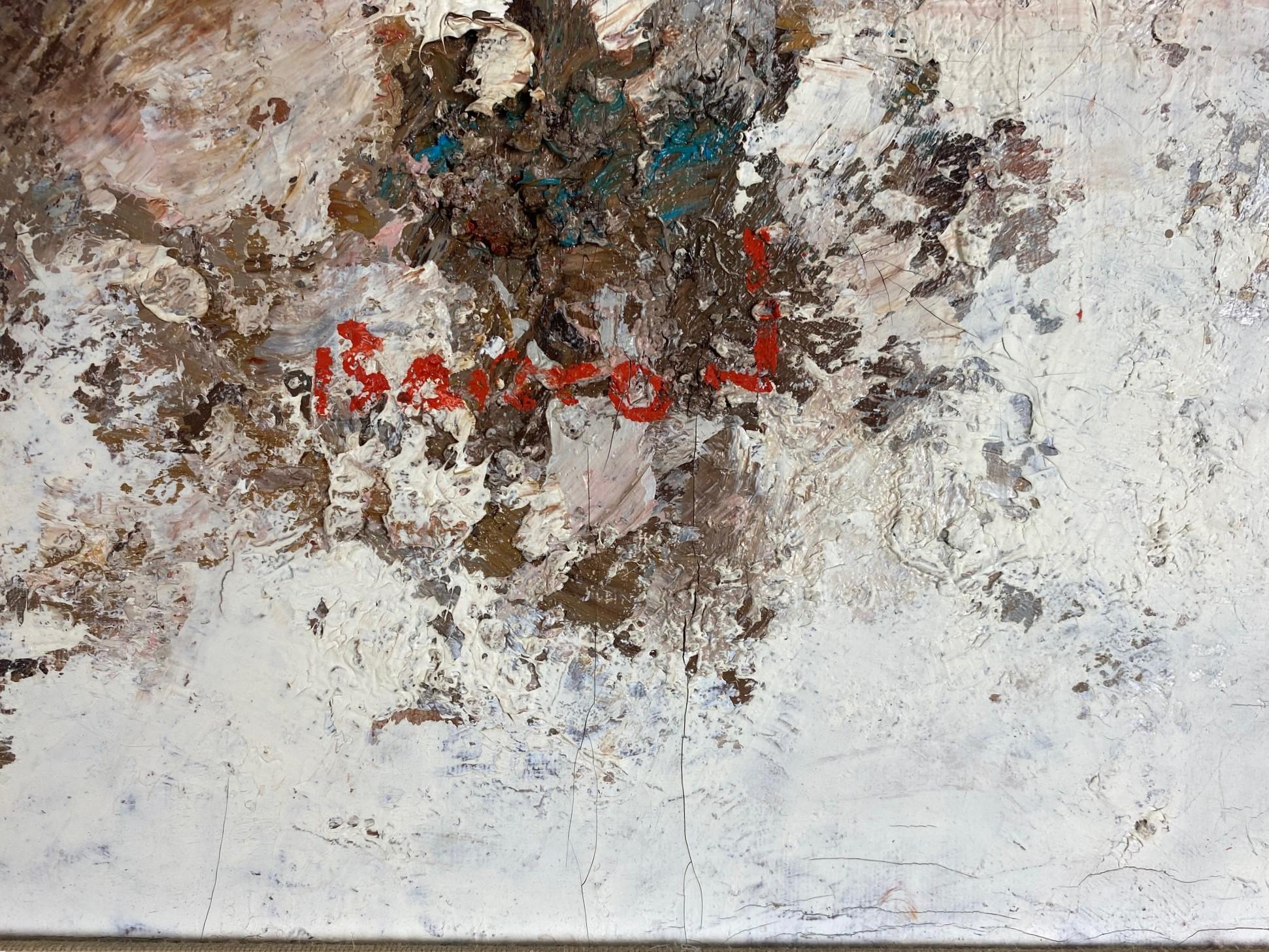 Americano Pittura a olio su tela con cavalli da corsa in vendita