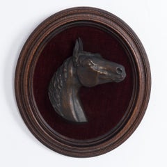 Horse Relief in Wooden Frame, 1864