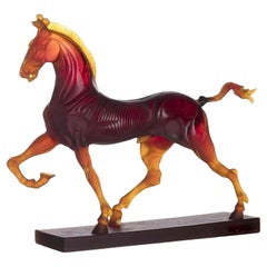 Escultura de caballo, Daum numerada 95/195