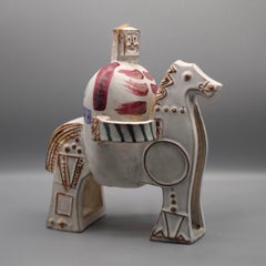 Pferdeförmige „ Tirelire“ oder Kiefernbank, Gilbert Portanier. Vallauris.