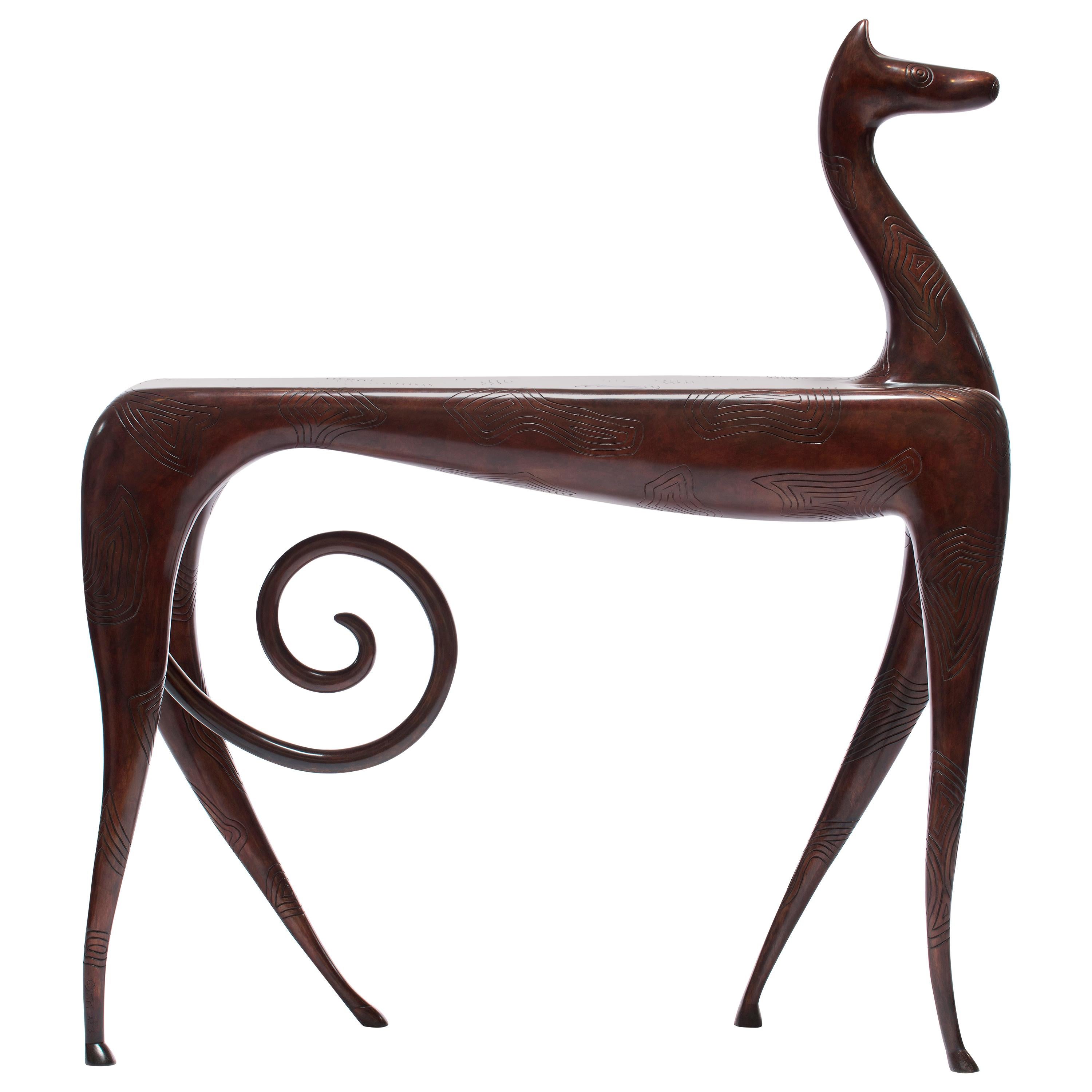 Horse Side Table by Judy McKie