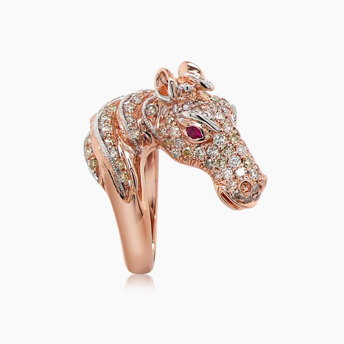 Color: 18K Rose Gold
Materials:
