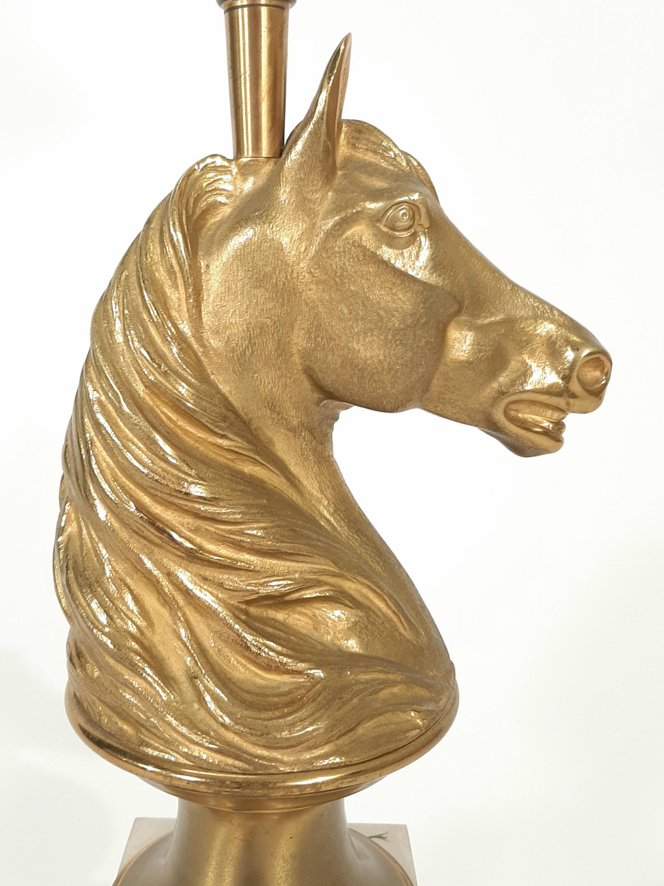 Horse Table Lamp by Maison Charles  For Sale 8
