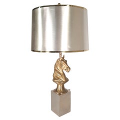 Horse Table Lamp by Maison Charles 