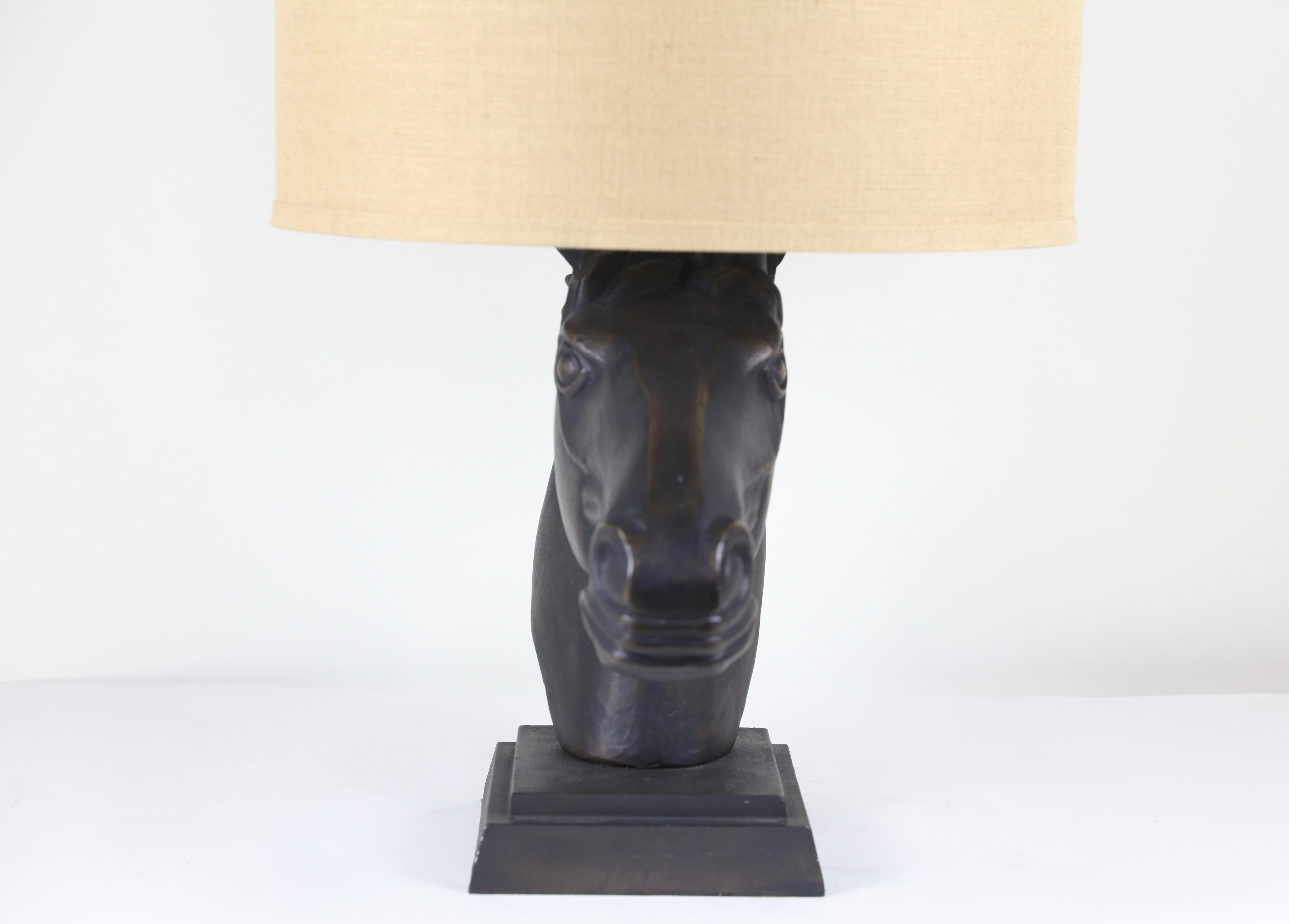 20th Century Horse Table Lamp