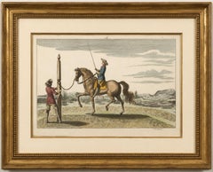 Horse Training at the Pillar – Baroque Riding School, Georg Simon Winter, 1678