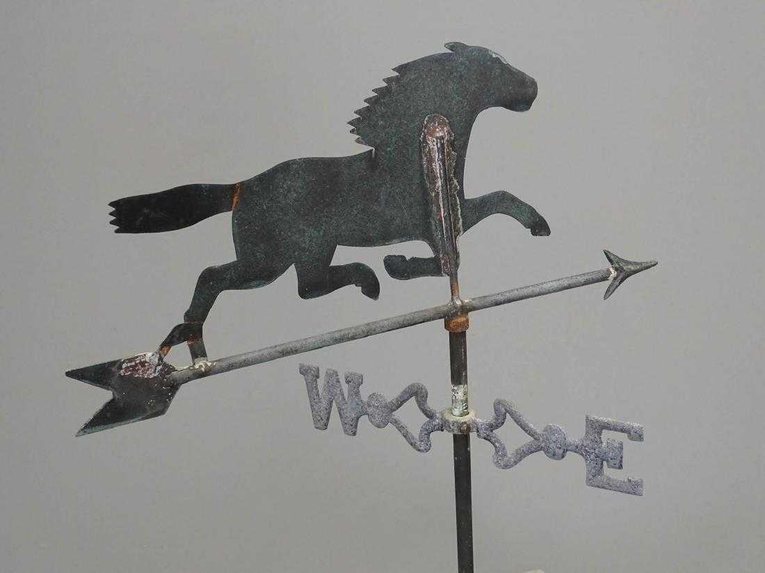 Country Horse Weathervane on Cupola For Sale
