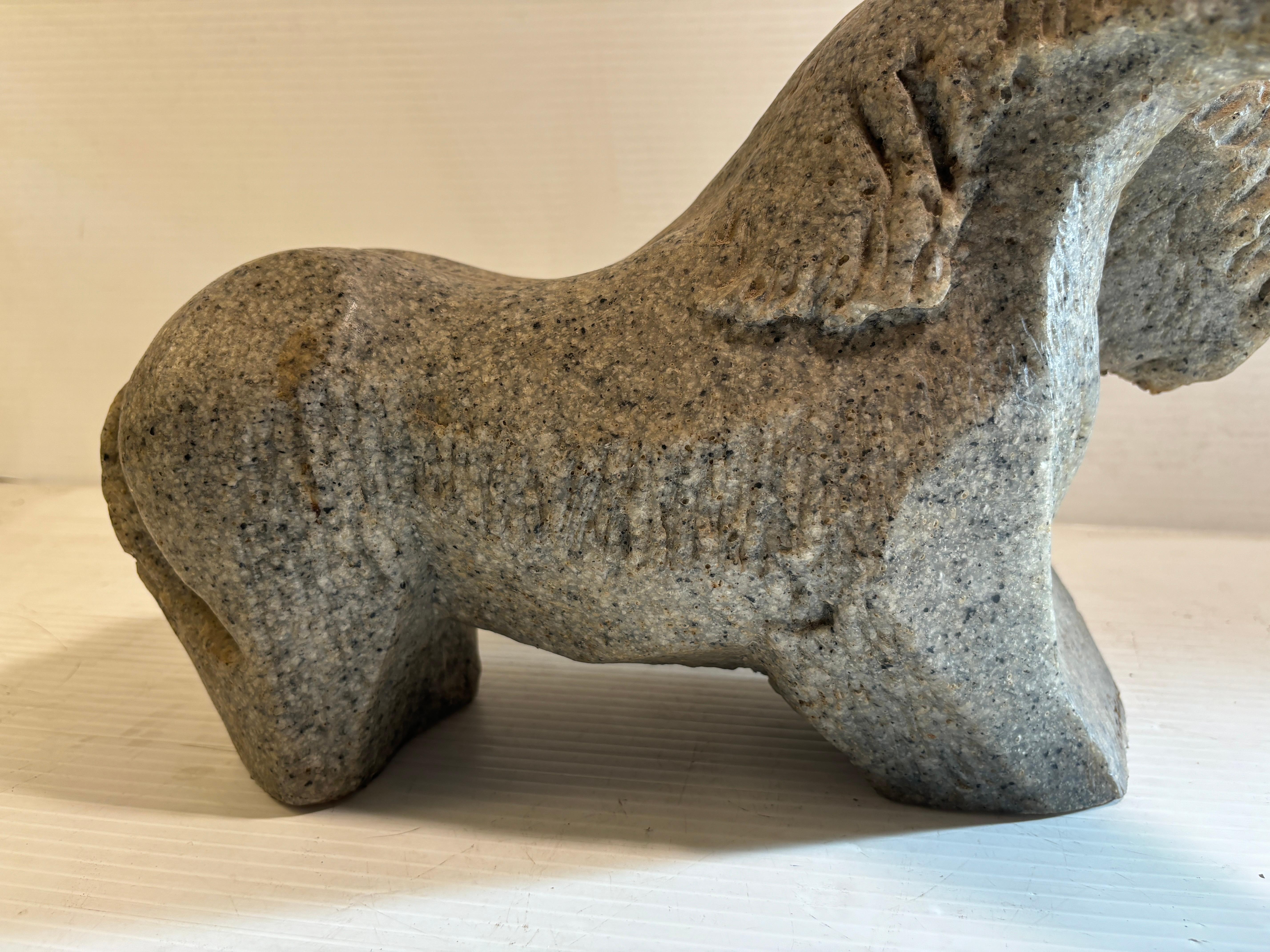 Horse with Two Heads Sculpture by Hoi Lebadang 5