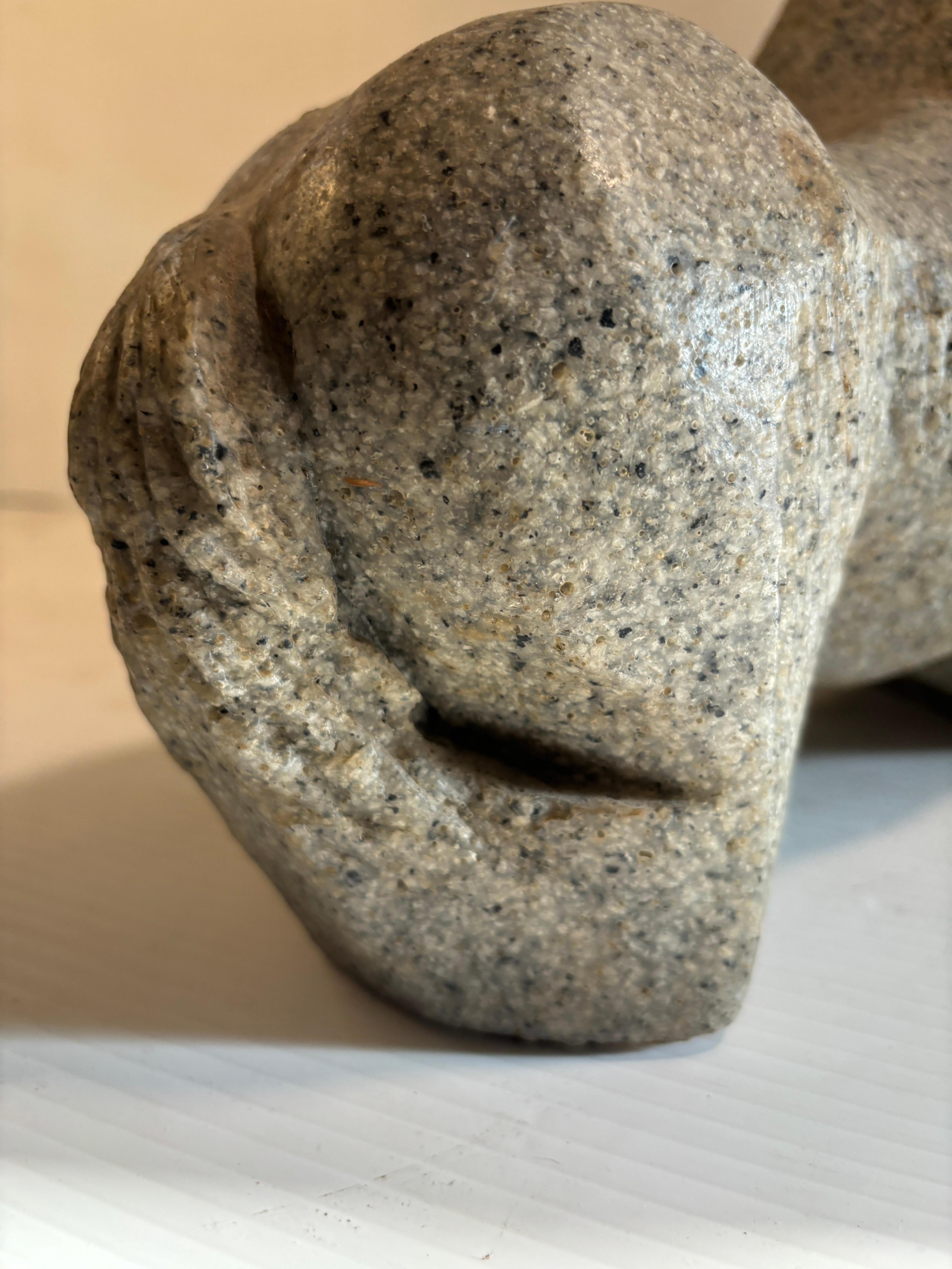 Horse with Two Heads Sculpture by Hoi Lebadang 6