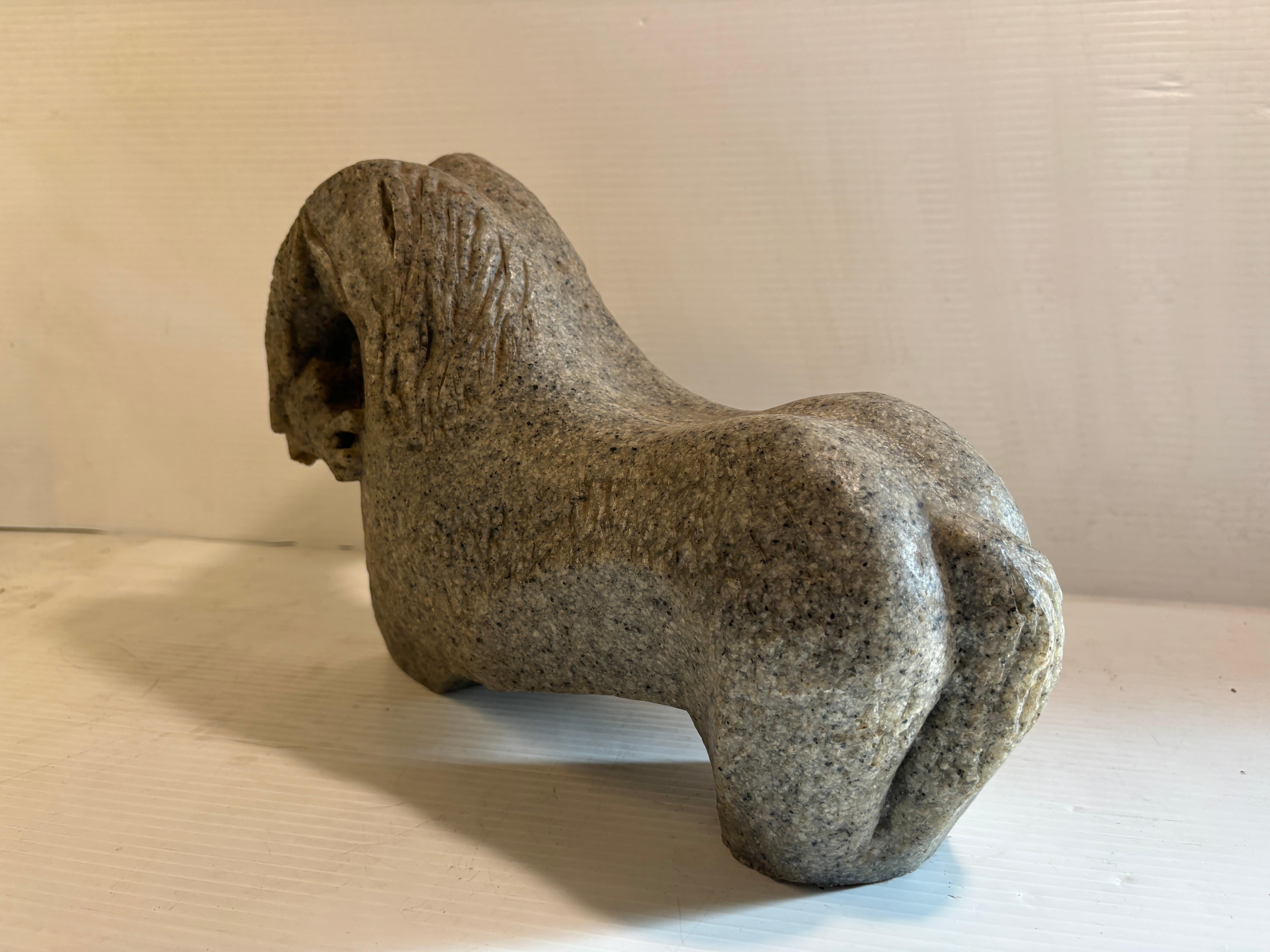 Horse with Two Heads Sculpture by Hoi Lebadang In Good Condition In Brooklyn, NY