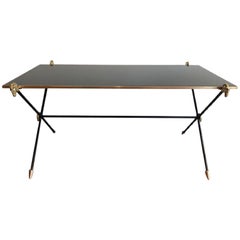 Horseheads and horseshoes Coffee Table by Maison Jansen