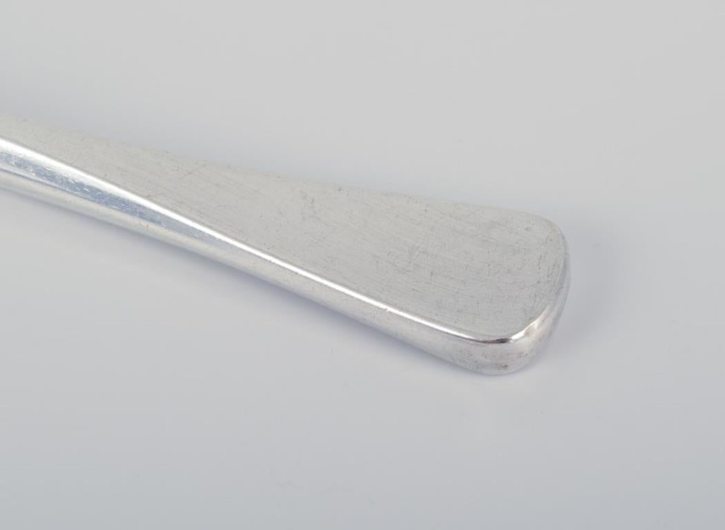 Horsens Silver. Fruit knife in 830 silver with a stainless steel blade. In Excellent Condition For Sale In Copenhagen, DK