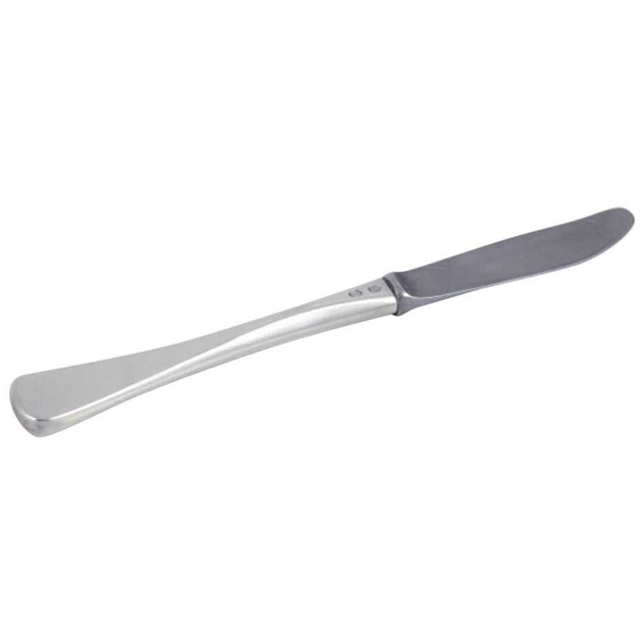 Horsens Silver. Coltello da frutta in argento 830 con lama in acciaio inossidabile.