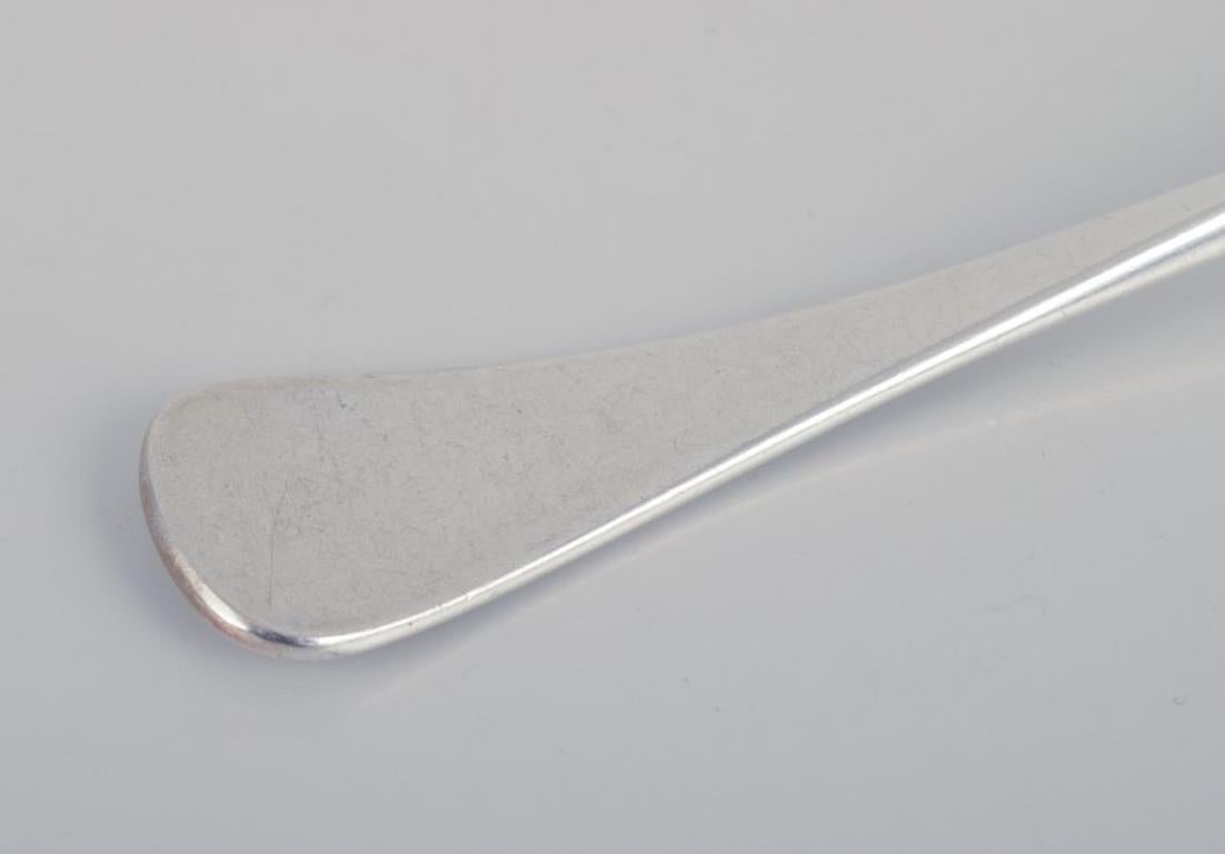 A. Silver. Set de dix fourchettes à pâtisserie en A. Silver 830. Excellent état - En vente à København, Copenhagen