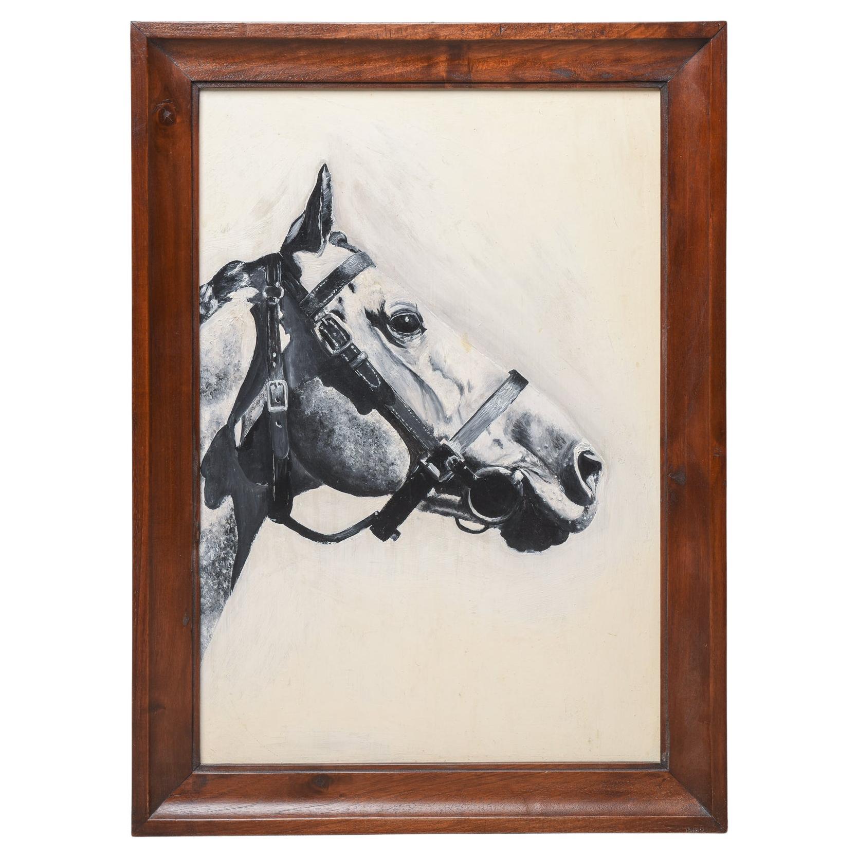 Horse's Portrait Oil Painting