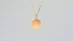 'Horseshoe' 18K Gold Pendant