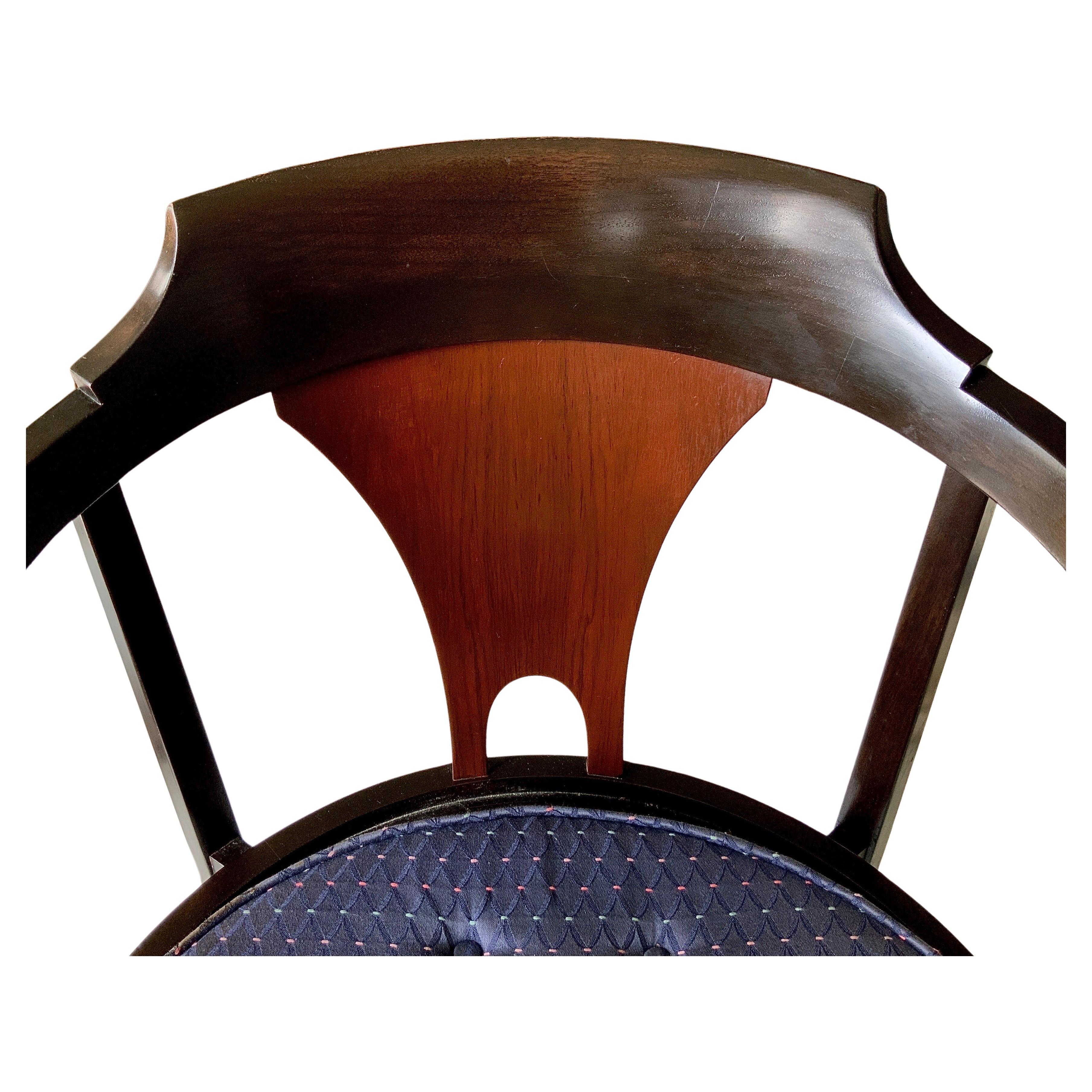 Horseshoe Chair By Edward Wormley For Dunbar, Mid-Century Modern For Sale 1
