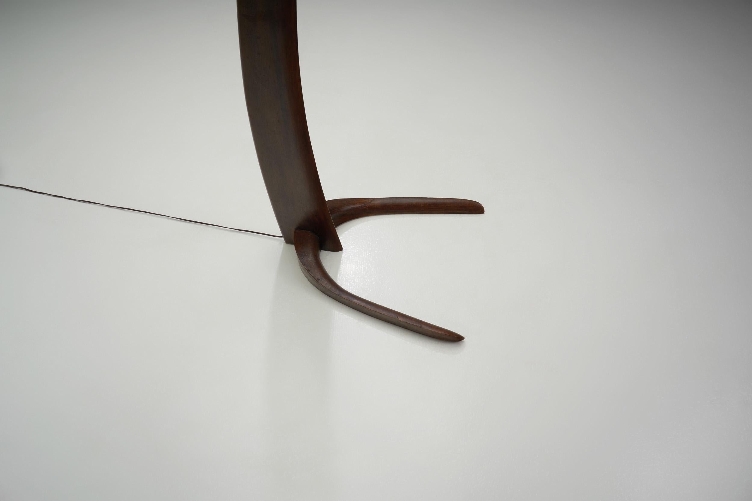 Horseshoe Floor Lamp by Roberto Pamio and Renato Toso, Italy, 1940s 8