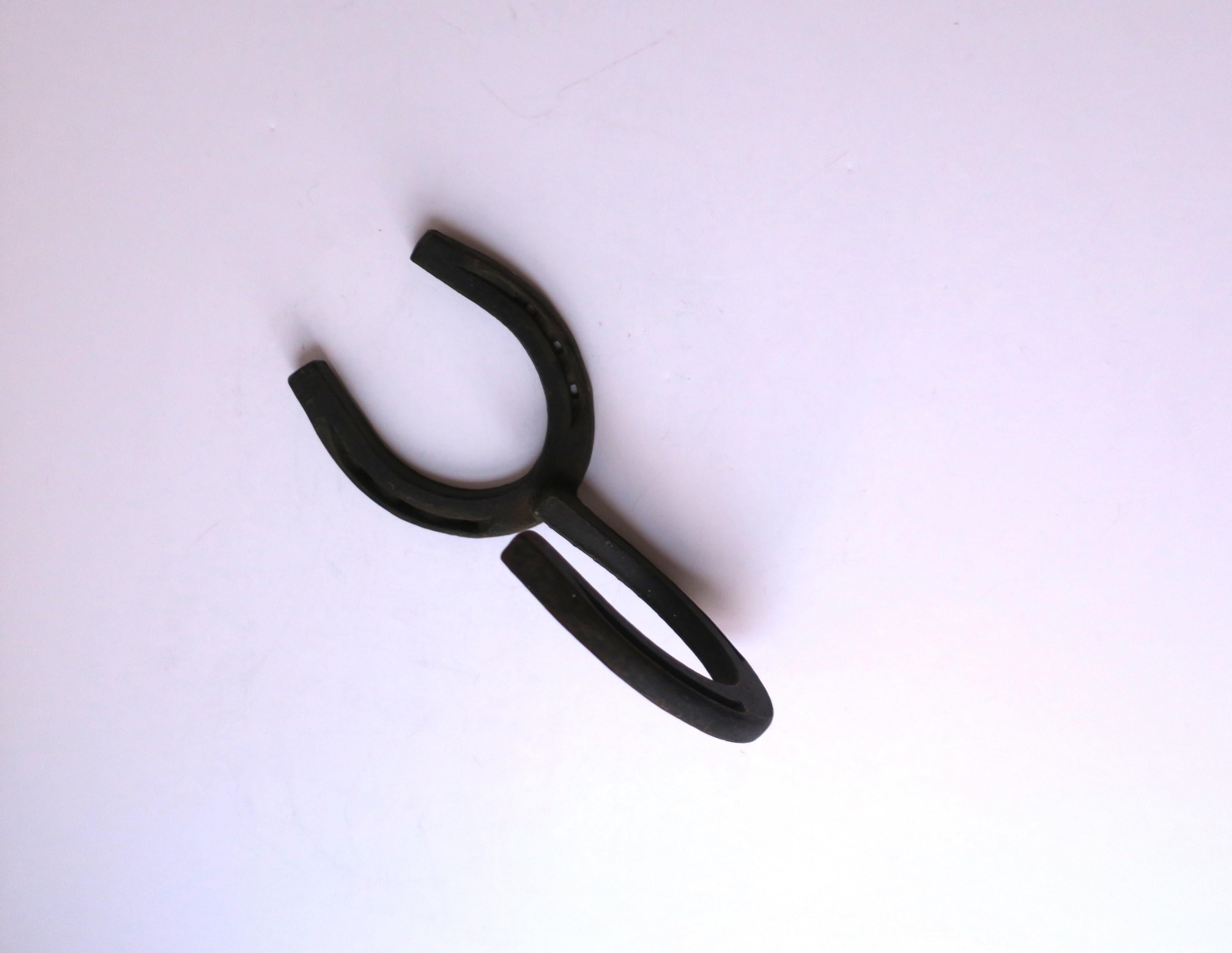 20th Century Horseshoe Wall Hook For Sale