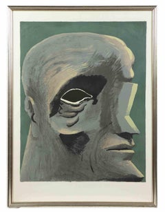 Homage to Michelangelo - Etching by Horst Antes - 1975