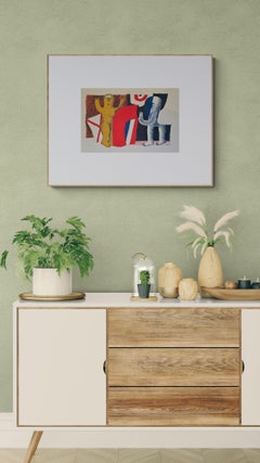 Rencontres, Color Lithograph, Signed, Edition of 1500, 1964