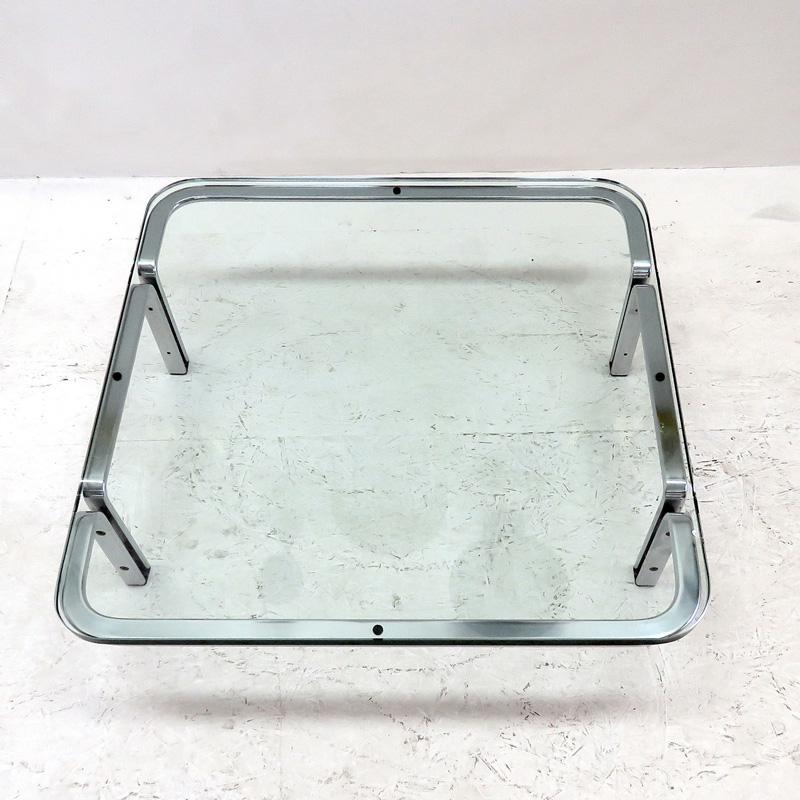 Brushed Horst Brüning Coffee Table for Kill International, 1960s For Sale