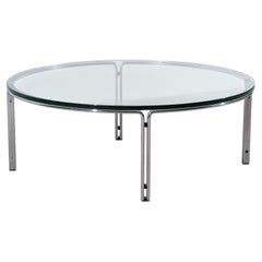 Mesa de centro Horst Brüning Glas HB110, estilo Mid Century internacional