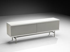 Horst Brüning for Behr Minimalist Sideboard with White and Grey Layout