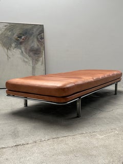 HORST BRÜNING FOR KILL INTERNATIONAL „6915“ DAYBED LEATHER STEEL, GERMANY 1960s