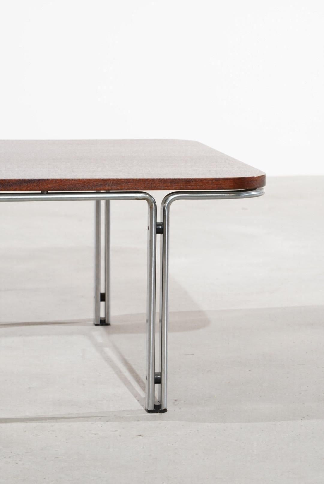Horst Brüning Kill International Teakholz Couchtisch Mid Century (Moderne der Mitte des Jahrhunderts) im Angebot