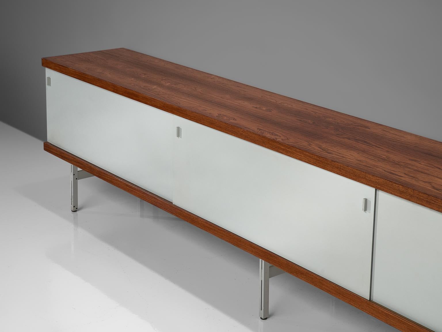 Mid-20th Century Horst Brüning Large Credenza in Rosewood