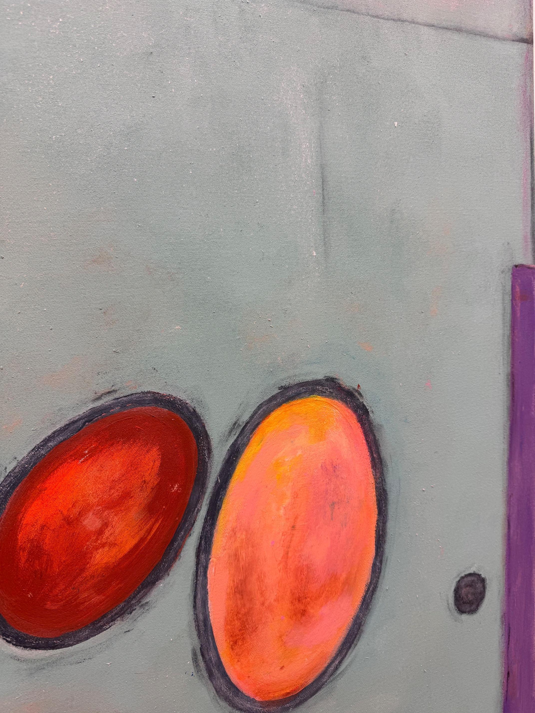 BrokenChain - arte astratta contemporanea - riferimento al costruttivismo e all'espressionismo - Painting di Horst Güntheroth