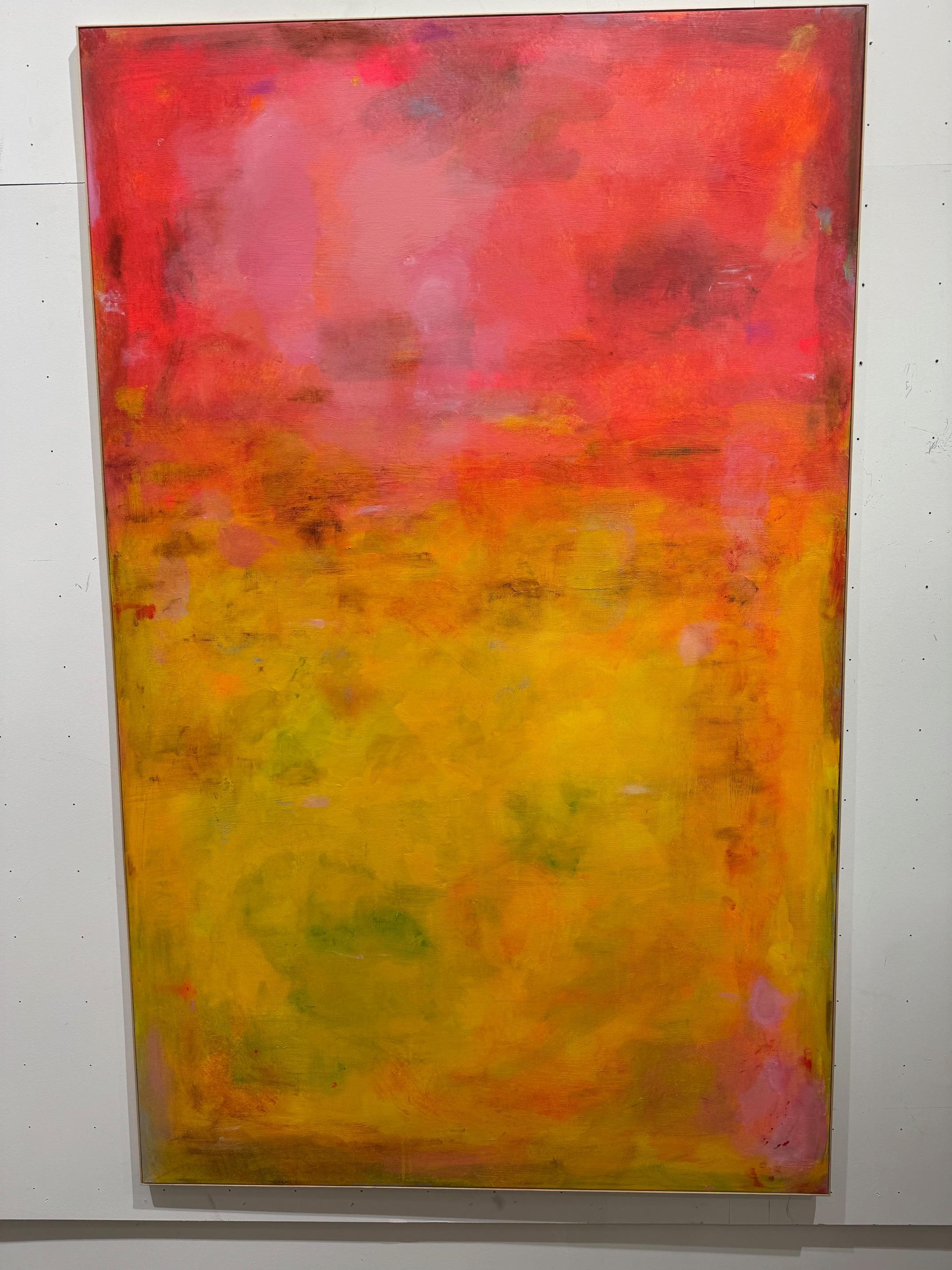 Faro - pittura acrilica contemporanea di fonte creativa, arte astratta in vendita 3