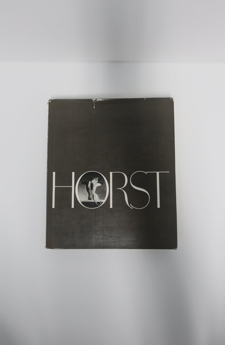 Horst: His Work and His World, an incredible library or coffee table book, first edition, published by Alfred A. Knopf, New York, 1984. His story is 