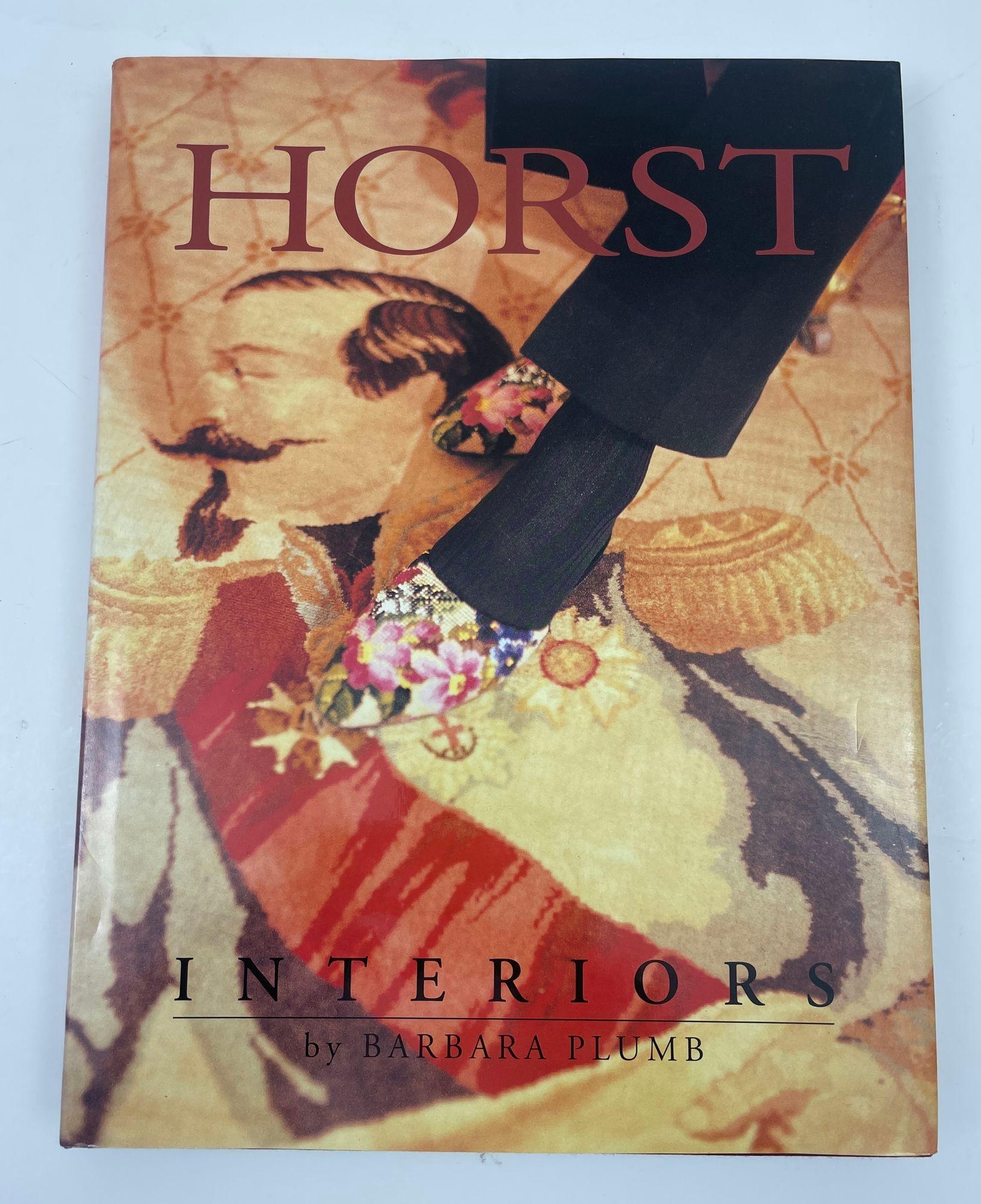 Horst Interiors by Barbara Plumb Hardcover Coffee Table Book 1993 First Edition.A beautiful monograph of the photographs of Horst P Horst’s by Barbara Plumb. Featuring the social and celebrity glitterati in both Europe and America. Originally shot