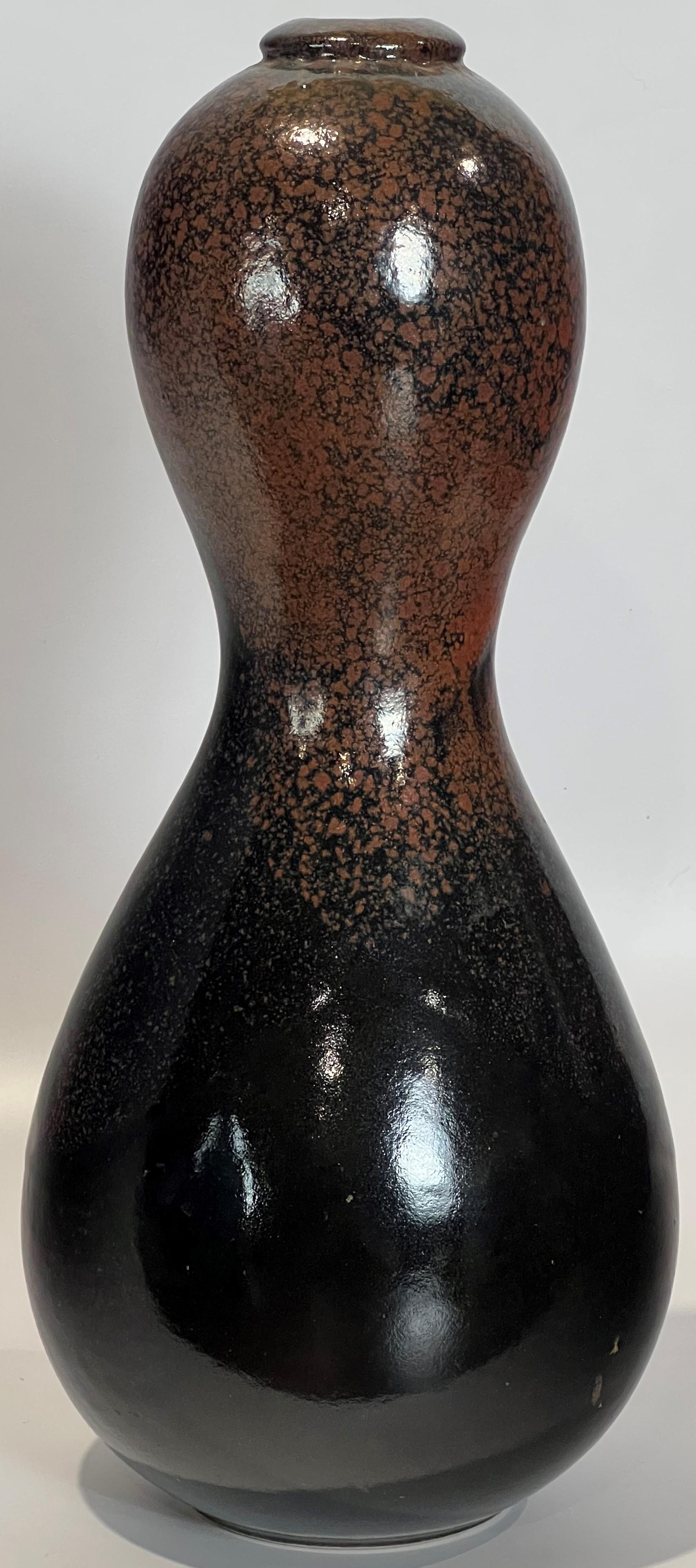 Horst Kerstan Double Gourd Tall Vase Germany Kandern/Baden  In Good Condition In Mobile, AL