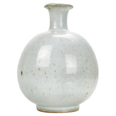 Vintage Horst Kerstan Studio Art Pottery Vase signed & dated 1980 Glazed Stoneware