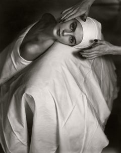 Carmen Face Massage (Silver Gelatine Print)