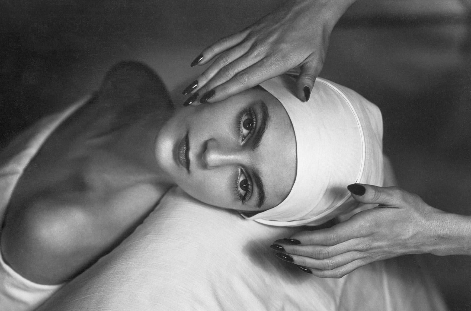 Carmen, NY 1946, Silver Gelatin print. Printed later. - Photograph by Horst P. Horst