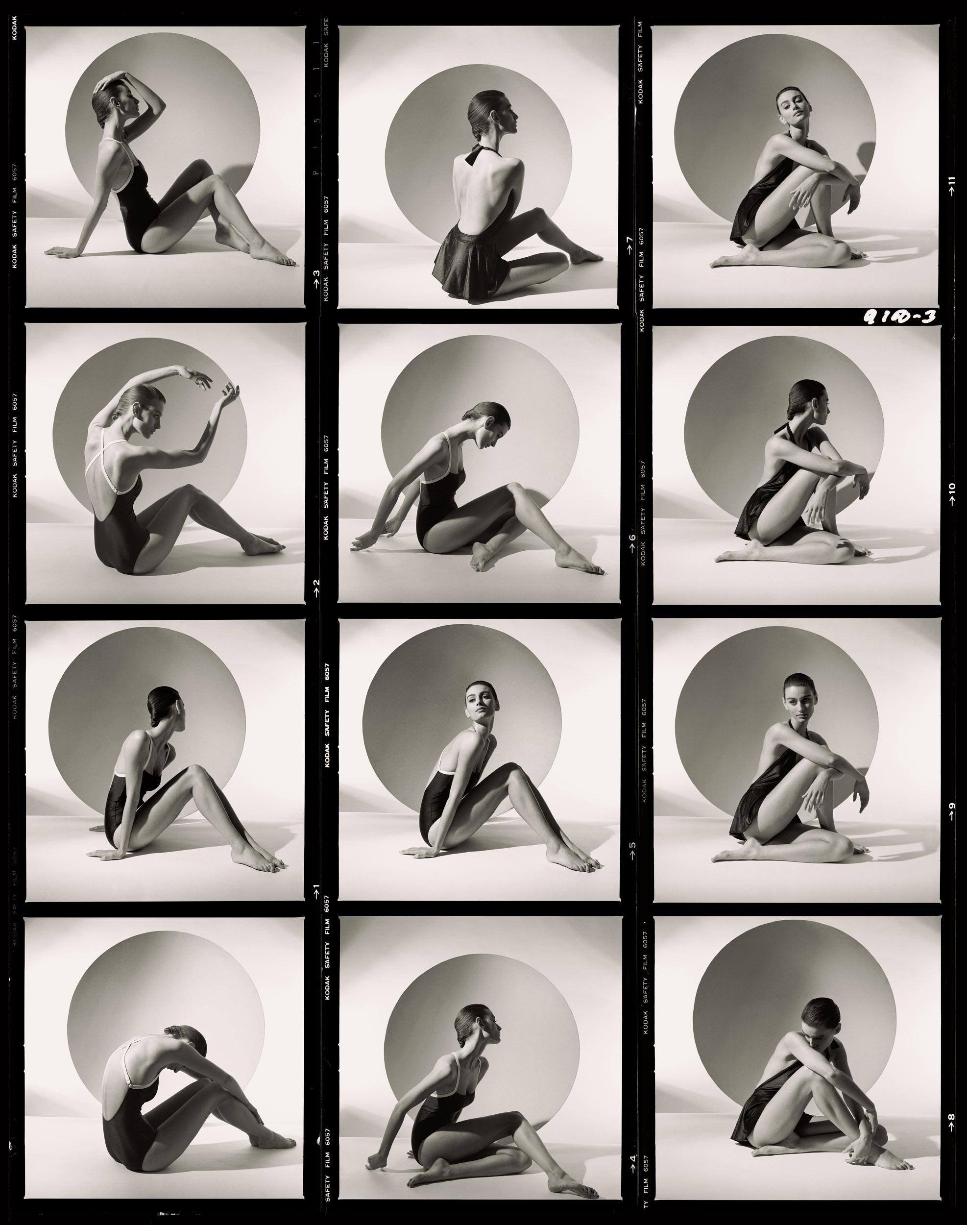 Horst P. Horst Color Photograph - Chanel Beauty (Contact Sheet), 1987